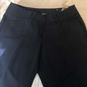 Navy skinny dress pants